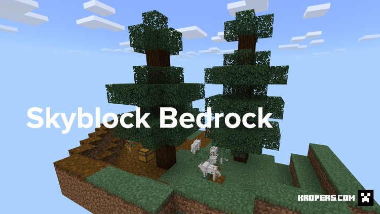 Skyblock Bedrock