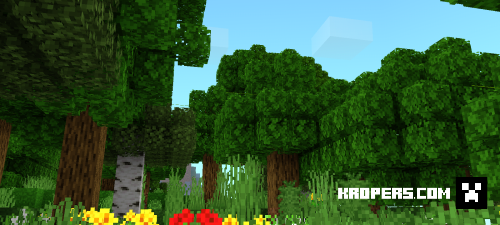 Better Foliage Addon/Texture Pack for Bedrock - Updated!
