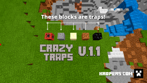 Crazy Traps V.1.1 (Blocks Trap Addon)