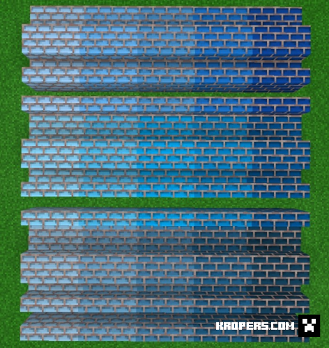 Brick Block Colors (Stairs & Slabs Update +345 New Blocks)