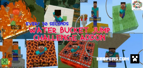 MLG Water Bucket Jump Challenges