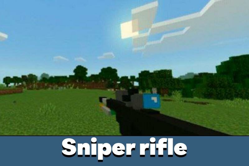 Kropers.com - Gun Texture Pack for Minecraft PE - picture #2
