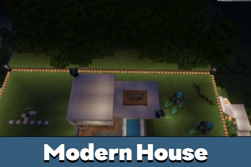 Kropers.com - Modern House Map for Minecraft PE - picture #2