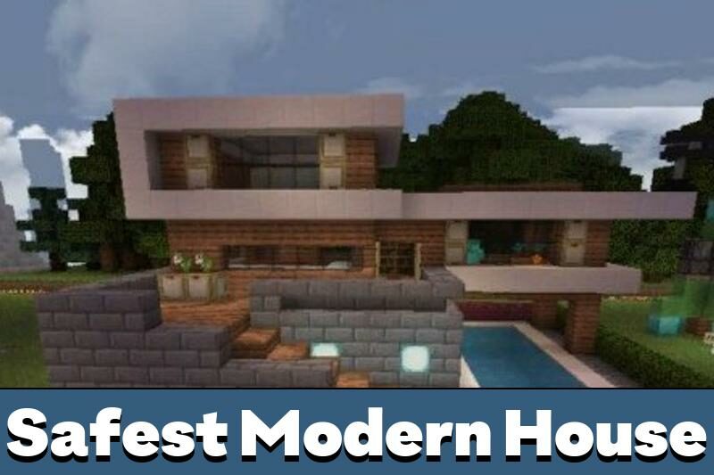 Kropers.com - Modern House Map for Minecraft PE - picture #3