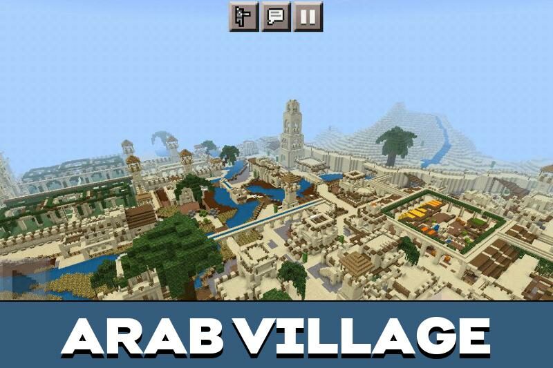 Kropers.com - Desert City Map for Minecraft PE - picture #1