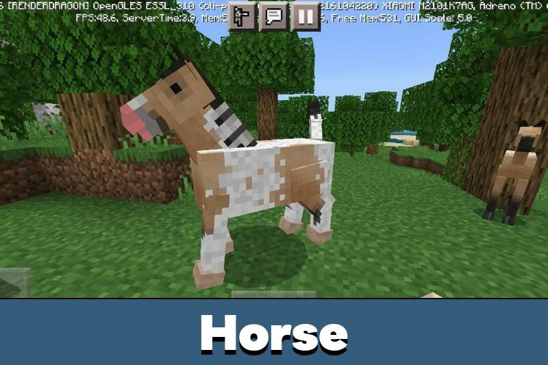 Kropers.com - Horse Texture Pack for Minecraft PE - picture #1