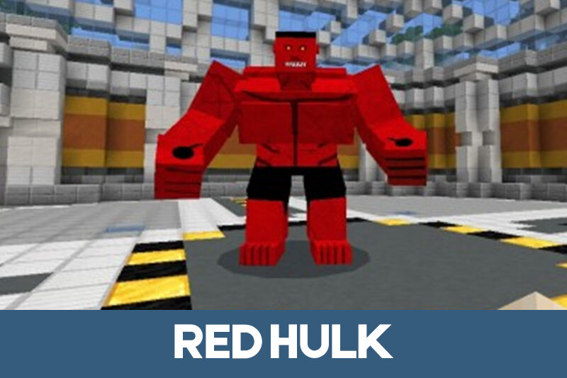Kropers.com - Hulk Mod for Minecraft PE - picture #2