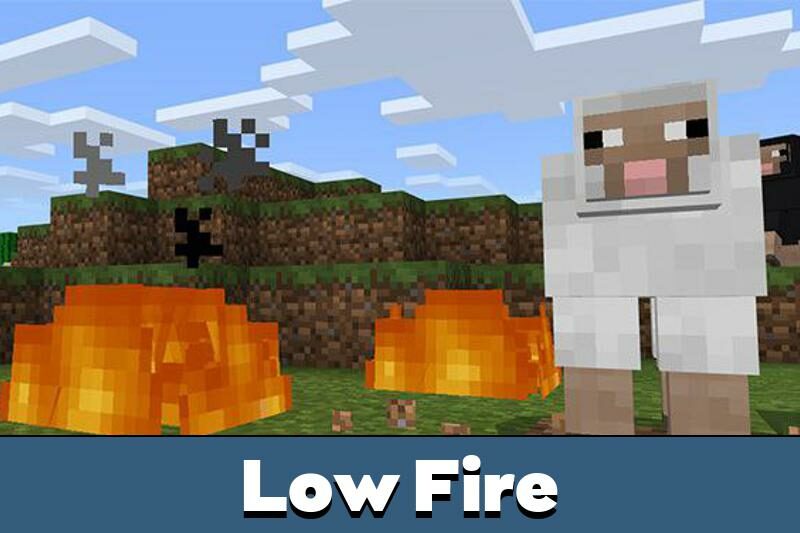 Kropers.com - Fire Texture Pack for Minecraft PE - picture #5