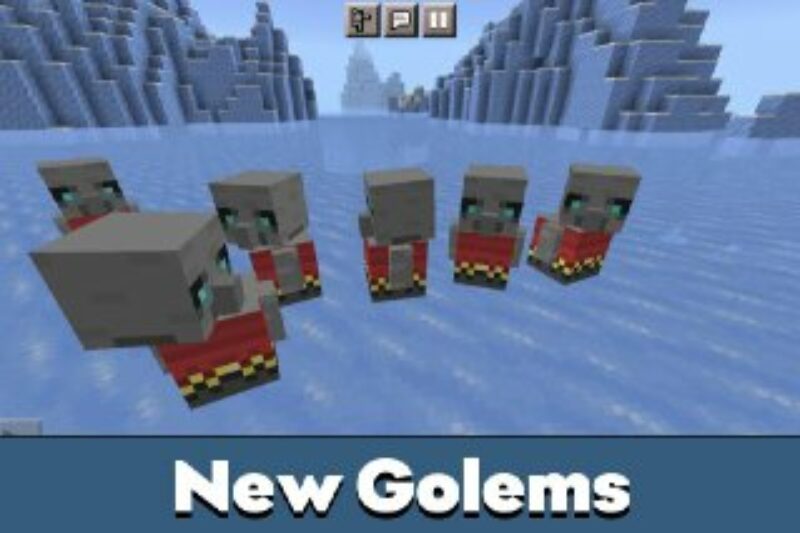 Kropers.com - Tuff Golem Mod для Minecraft PE - фото #4