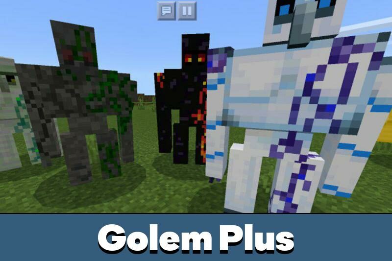 Golem Mod for Minecraft PE | Addons for Minecraft PE | Kropers.com