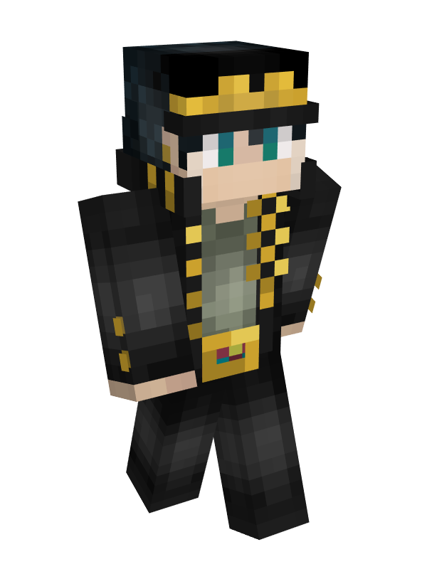 Скин Майнкрафт Черно-жёлтый