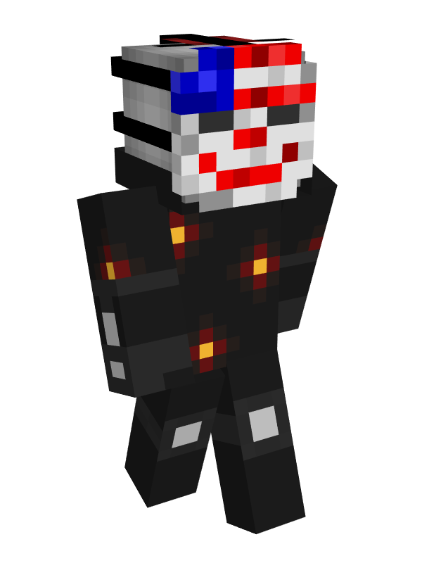 Скин Майнкрафт Маска клоуна