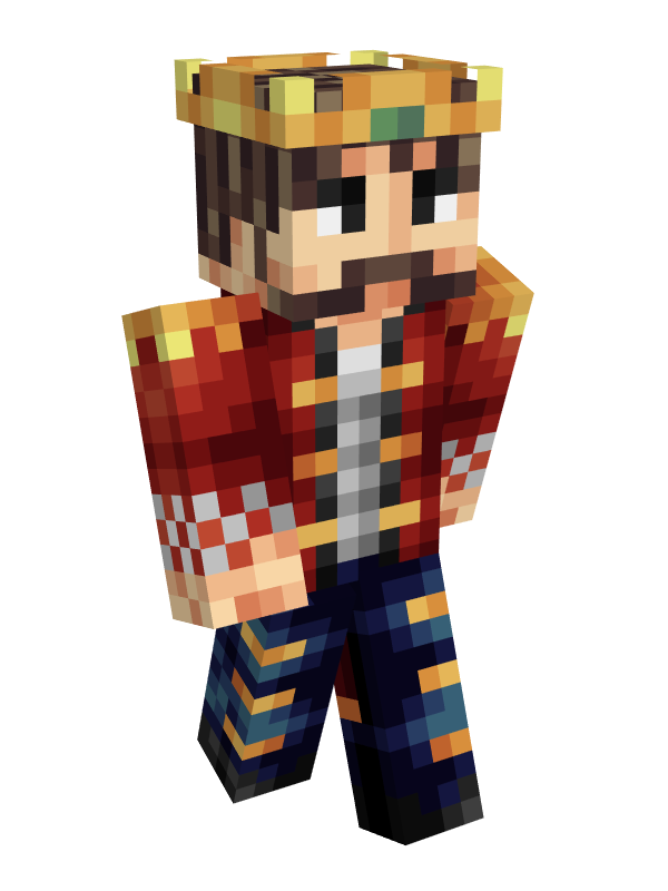 Скин Майнкрафт Король удачи