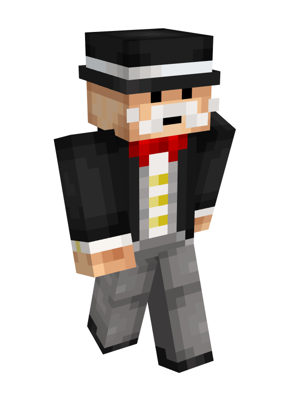 Скин Майнкрафт Дворецкий дед