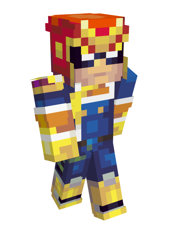 Скин Майнкрафт Спасатель бока