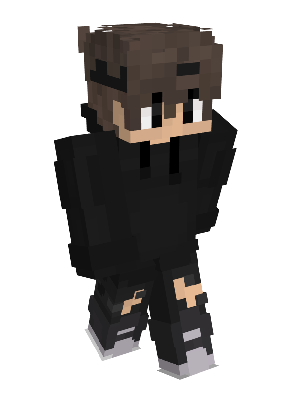 Скин Майнкрафт Черный костюм мальчик