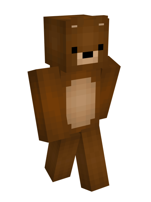 Скин Майнкрафт Медвежёнок