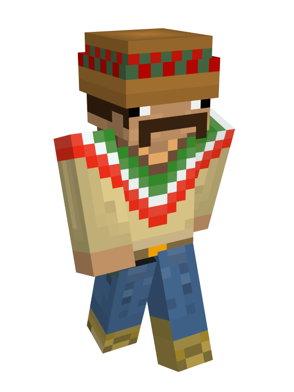 Скин Майнкрафт Безымянный дурачок