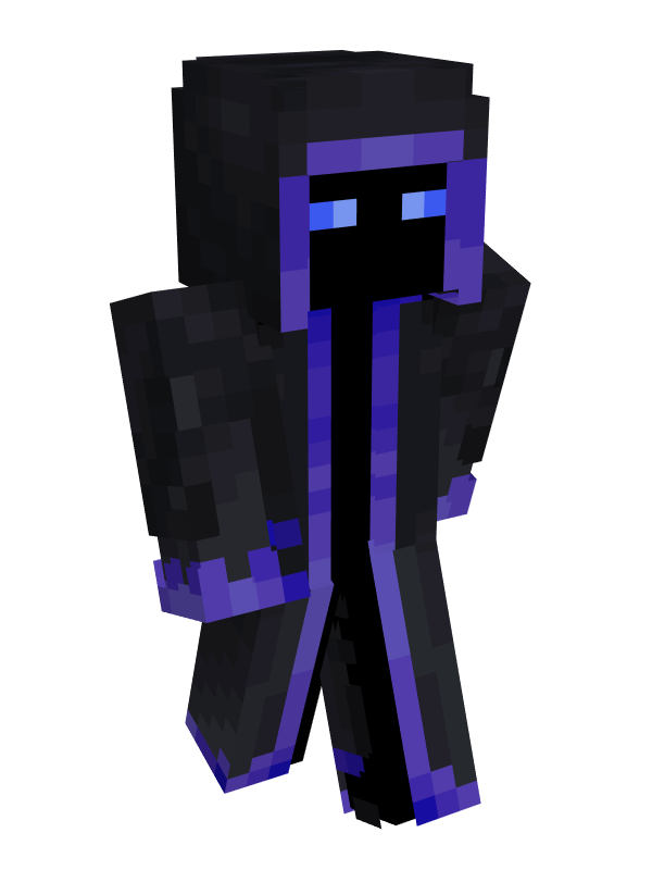 Скин Майнкрафт Фиолетовый ад