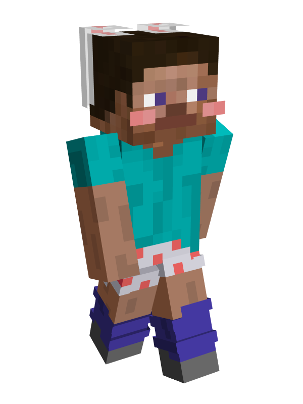 Скин Майнкрафт Стив без штанов