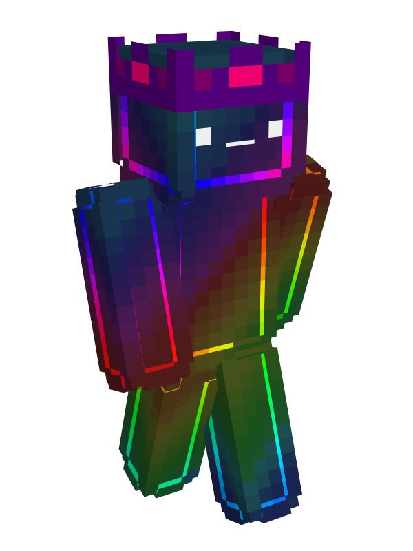 Скин Майнкрафт ZeRainbowKing