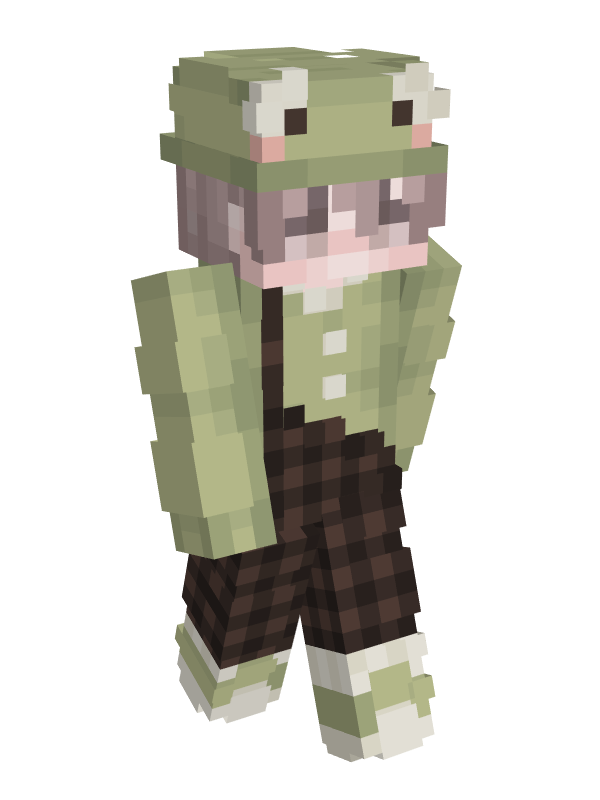 Скин Майнкрафт Зеленая моль