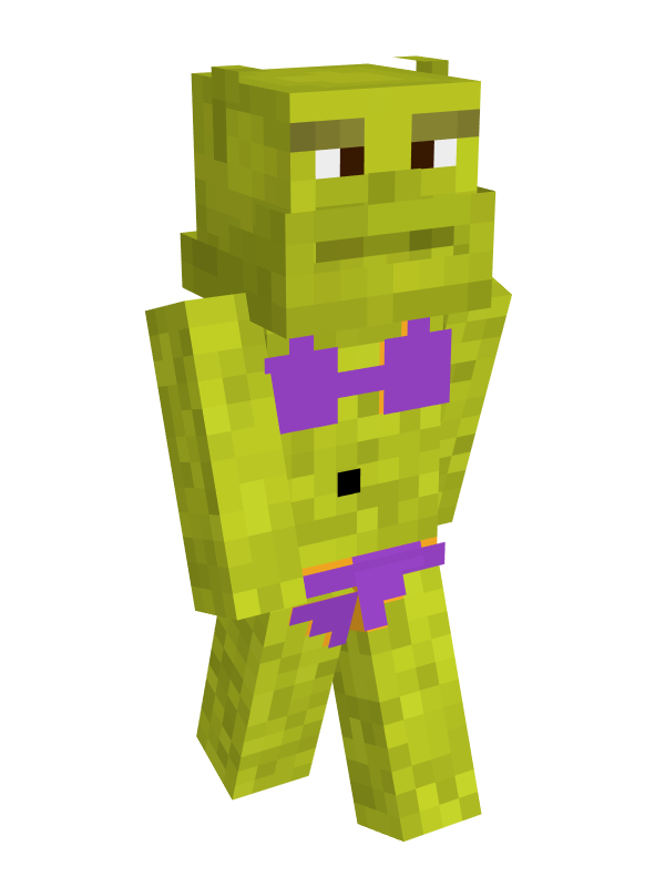 Скин Майнкрафт Лягушка в купальнике
