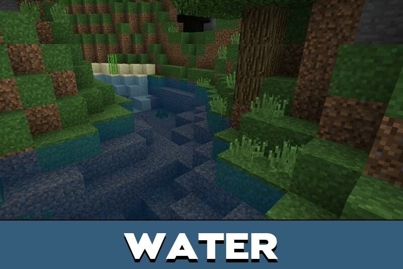 Kropers.com - Clear Water Texture Pack for Minecraft PE - Imagen #1