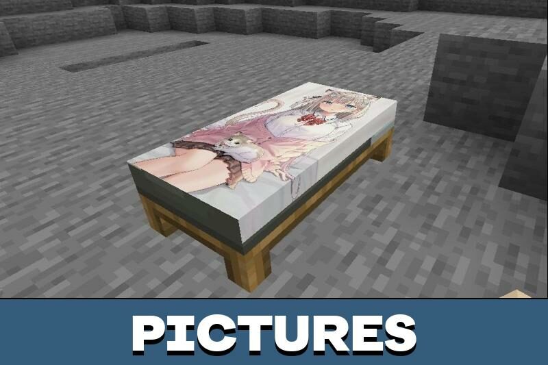 Kropers.com - Anime Girl Texture Pack for Minecraft PE - picture #3