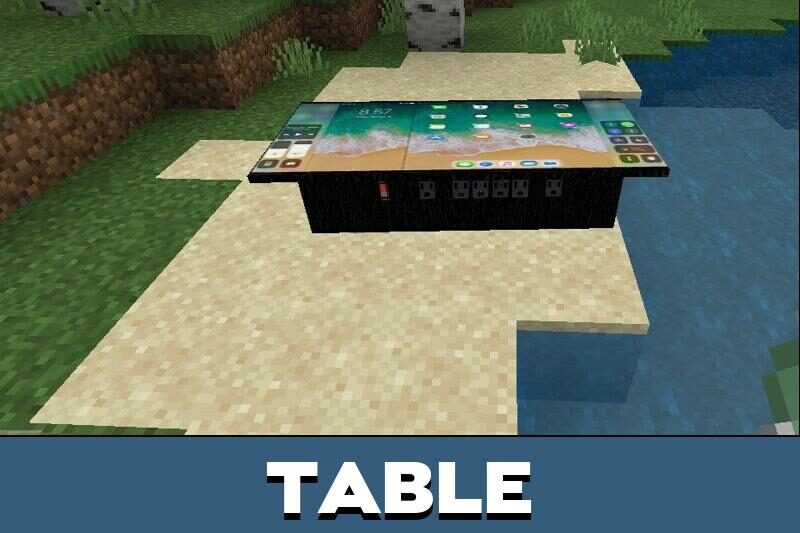 Kropers.com - Work Furniture Mod for Minecraft PE - picture #6