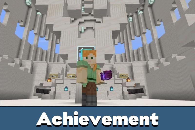 
Mapa de logros para Minecraft PE.