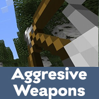 Aggressive Weapons Texture Pack for Minecraft PE
