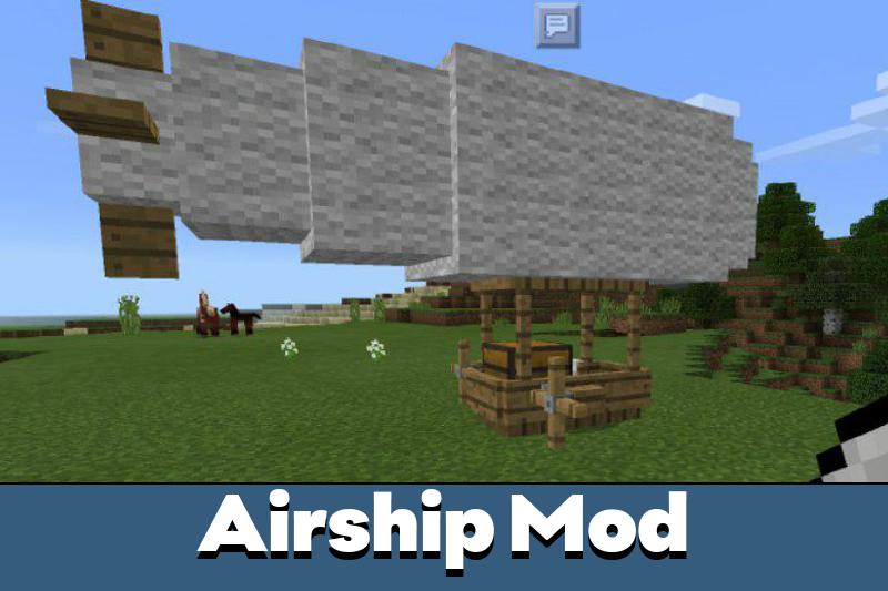 Airship Mod for Minecraft PE