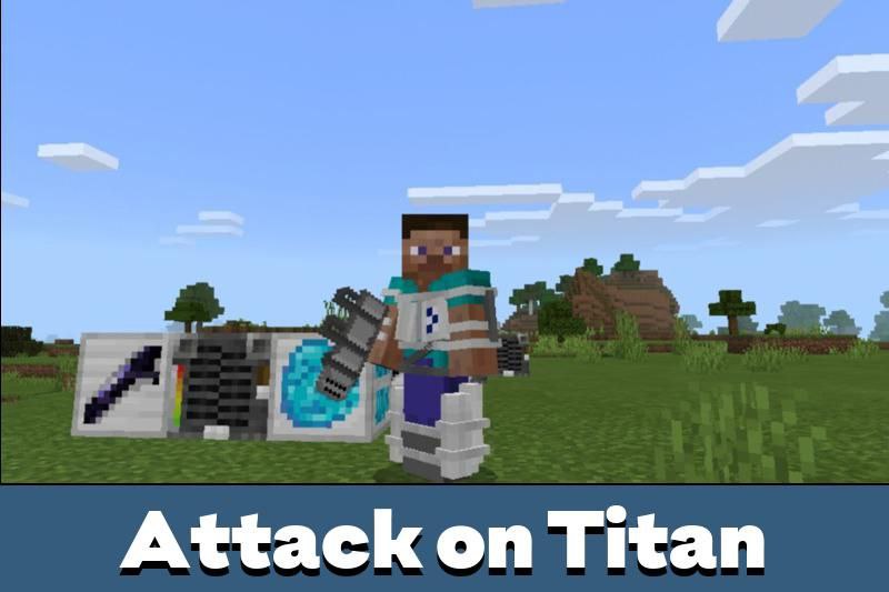 Attack on Titan Mod for Minecraft PE