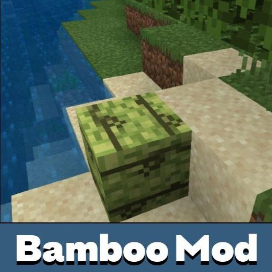 Мод Бамбук для Minecraft PE.