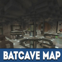 Карта берлоги для Minecraft PE.