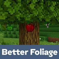 Лучший текстурный пакет Foliage для Minecraft PE.