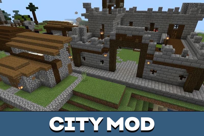 City Mod for Minecraft PE