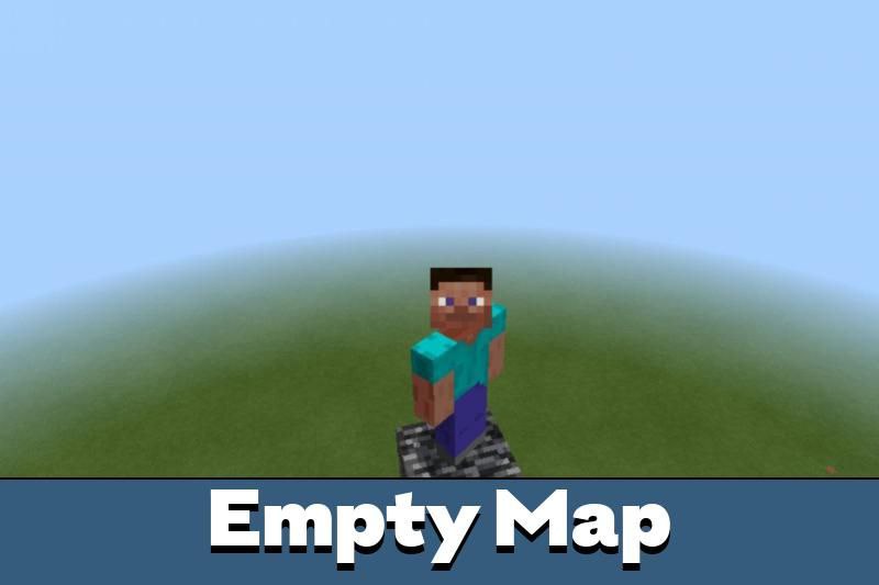 Пустая карта для Minecraft PE.