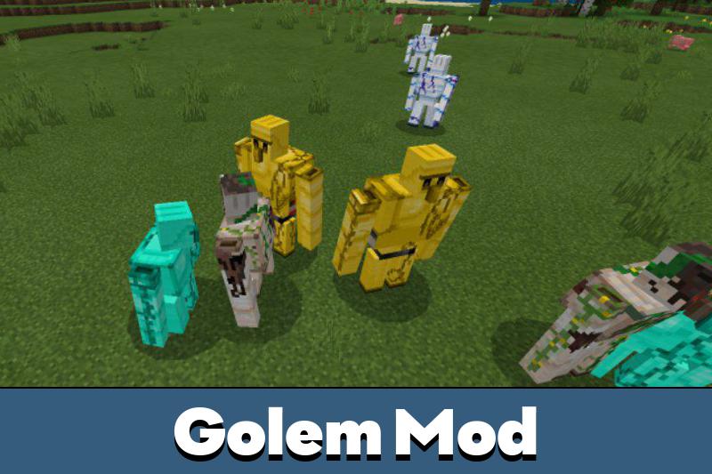 Golem Mod for Minecraft PE