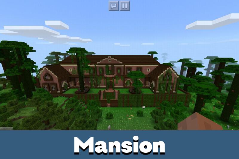 Mansion Map for Minecraft PE
