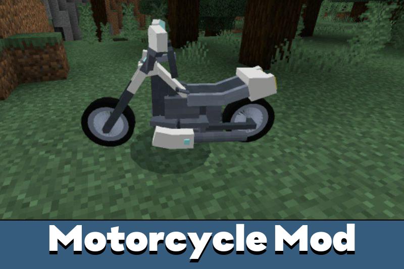 Мод для мотоциклов Minecraft PE.
