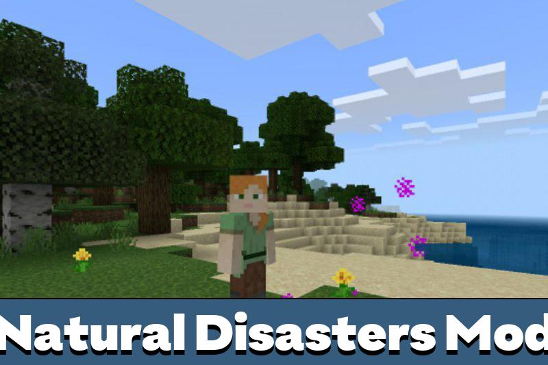Natural Disasters Mod for Minecraft PE