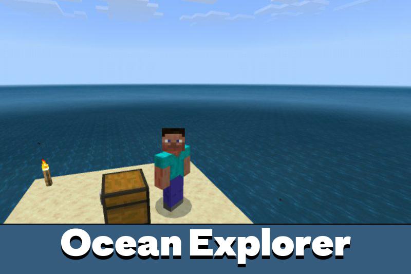 Ocean Explorer Map for Minecraft PE
