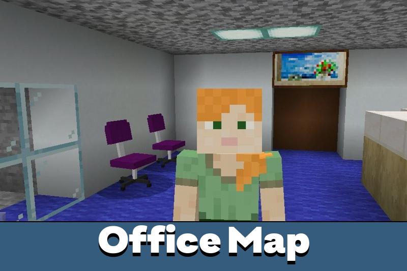 
Mapa de oficina para Minecraft PE.