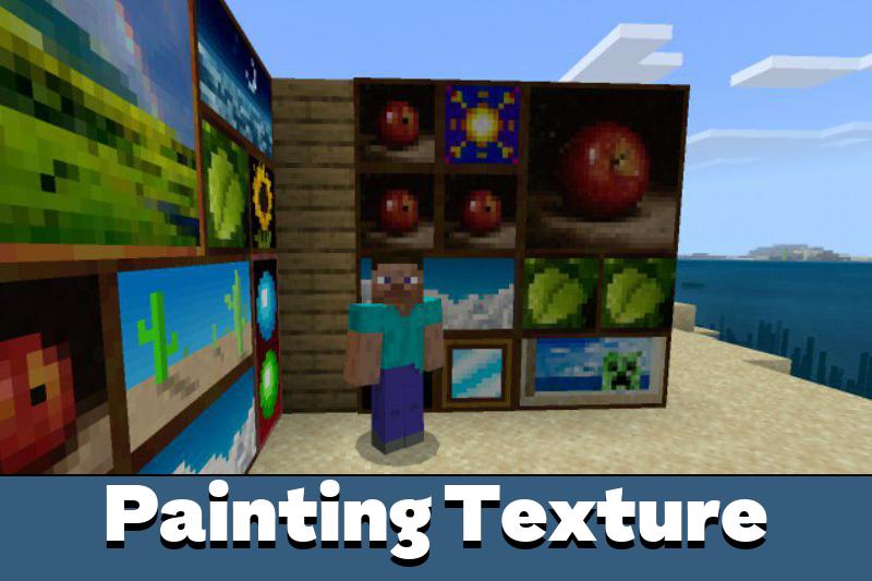 Painting Texture Pack for Minecraft PE