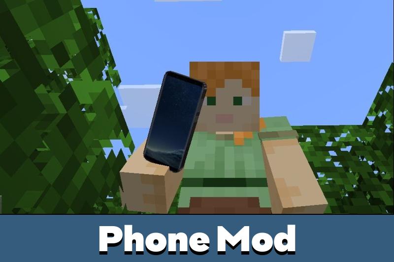 Мод Телефона для Minecraft PE.