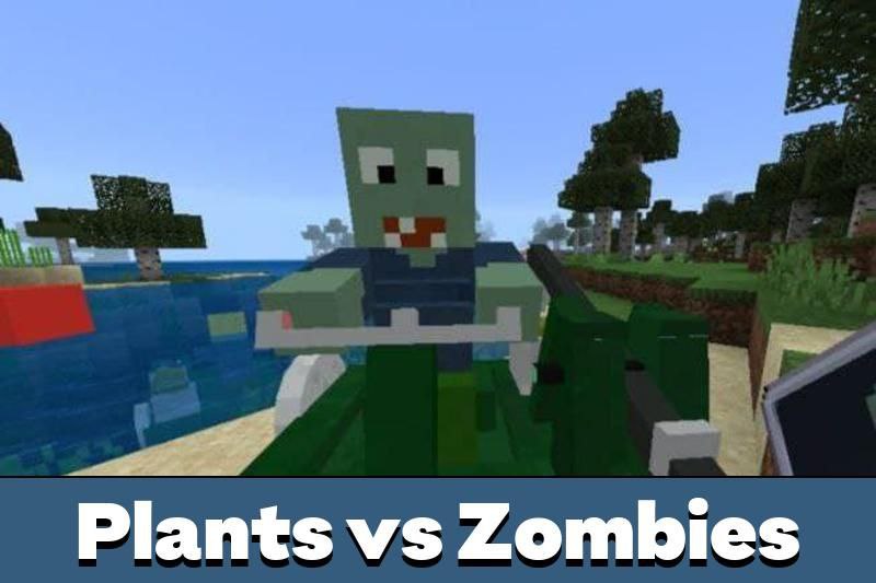 Plants vs Zombies Mod for Minecraft PE
