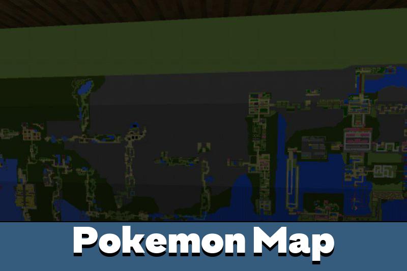 Pokemon Map for Minecraft PE