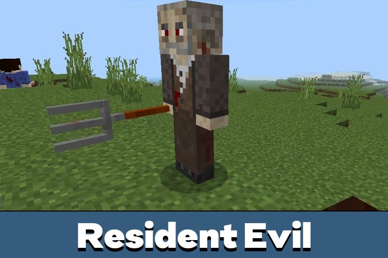 Мод Resident Evil для Minecraft PE.